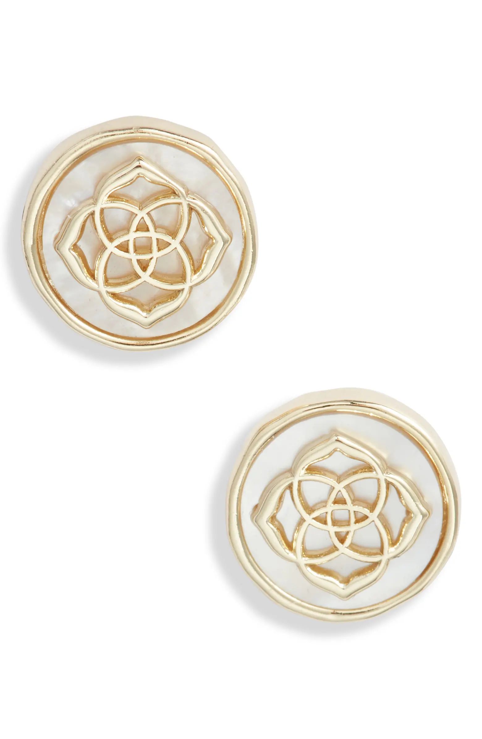 Kendra Scott Stamped Dira Stud Earrings | Nordstrom | Nordstrom