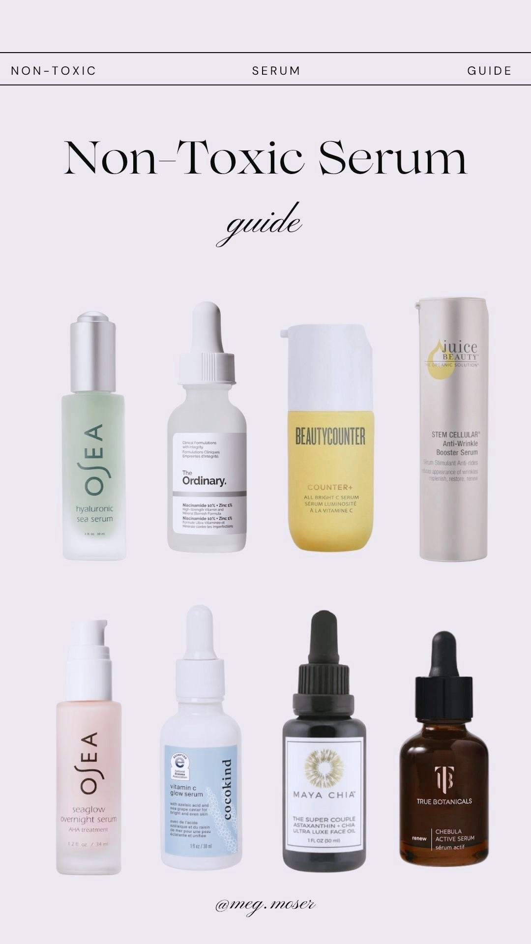 Looking for glowing skin, naturally? These are the top clean and non-toxic serums that actually work — for hydration, brightening, acne, and more. Perfect for any skin type and full of skin-loving, non-irritating ingredients!

#LTKFindsUnder50 #LTKBeauty