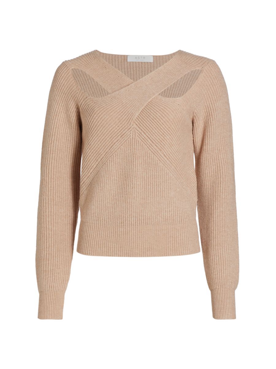 Viana Cut Out Sweater | Saks Fifth Avenue