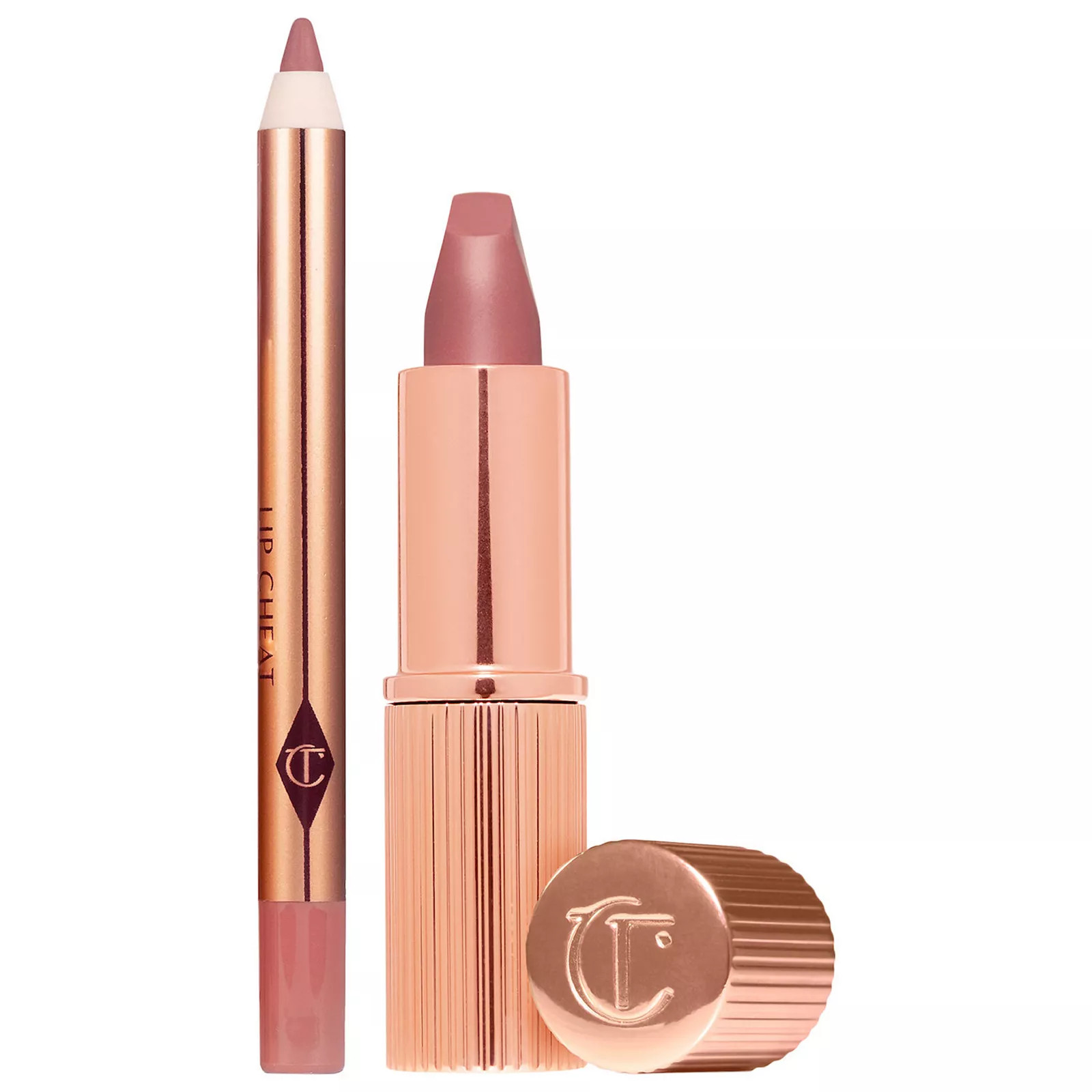 Mini Pillow Talk Lipstick & Liner Set, Pink | Kohl's