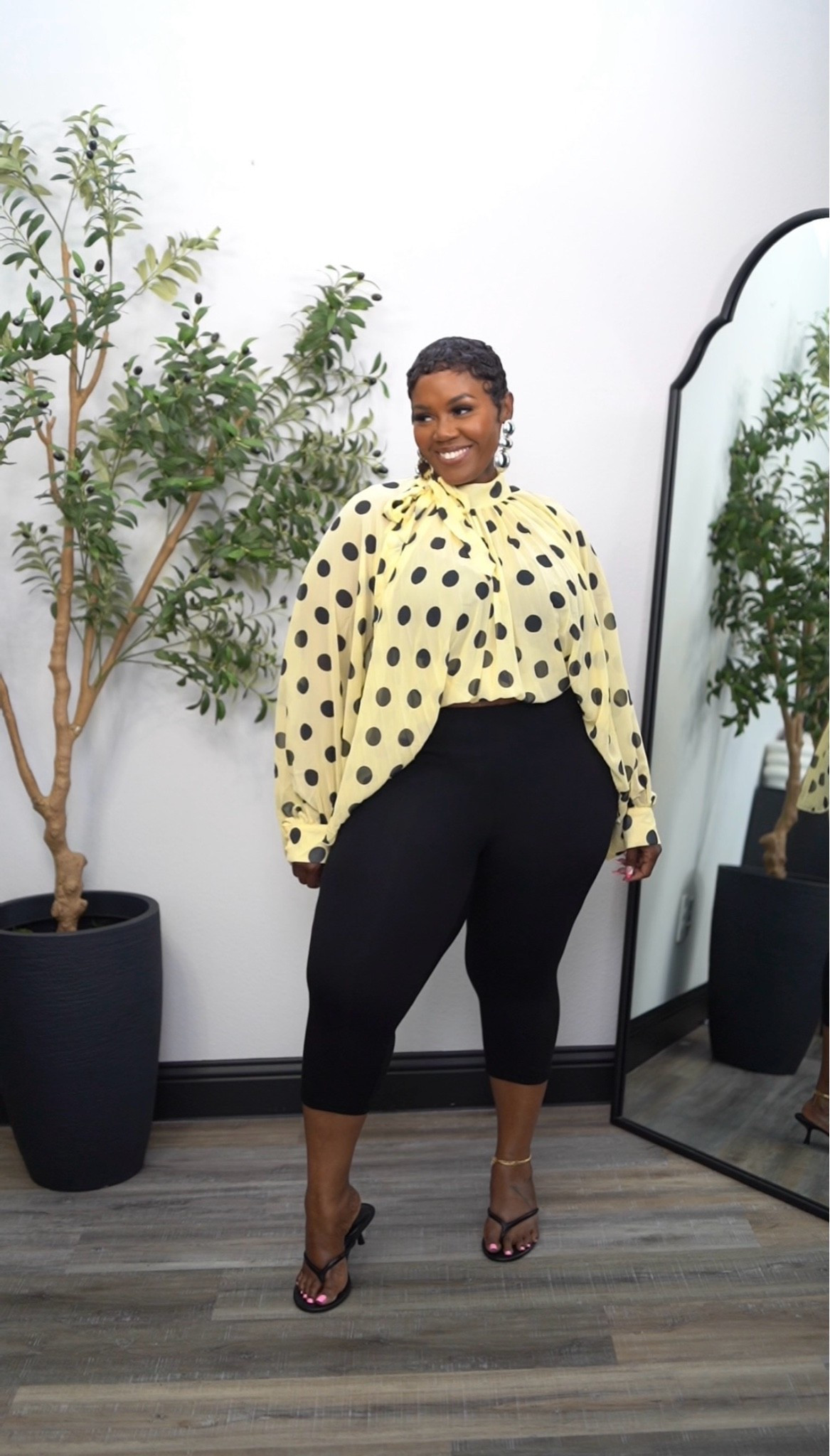 Chic style without showing your arms!