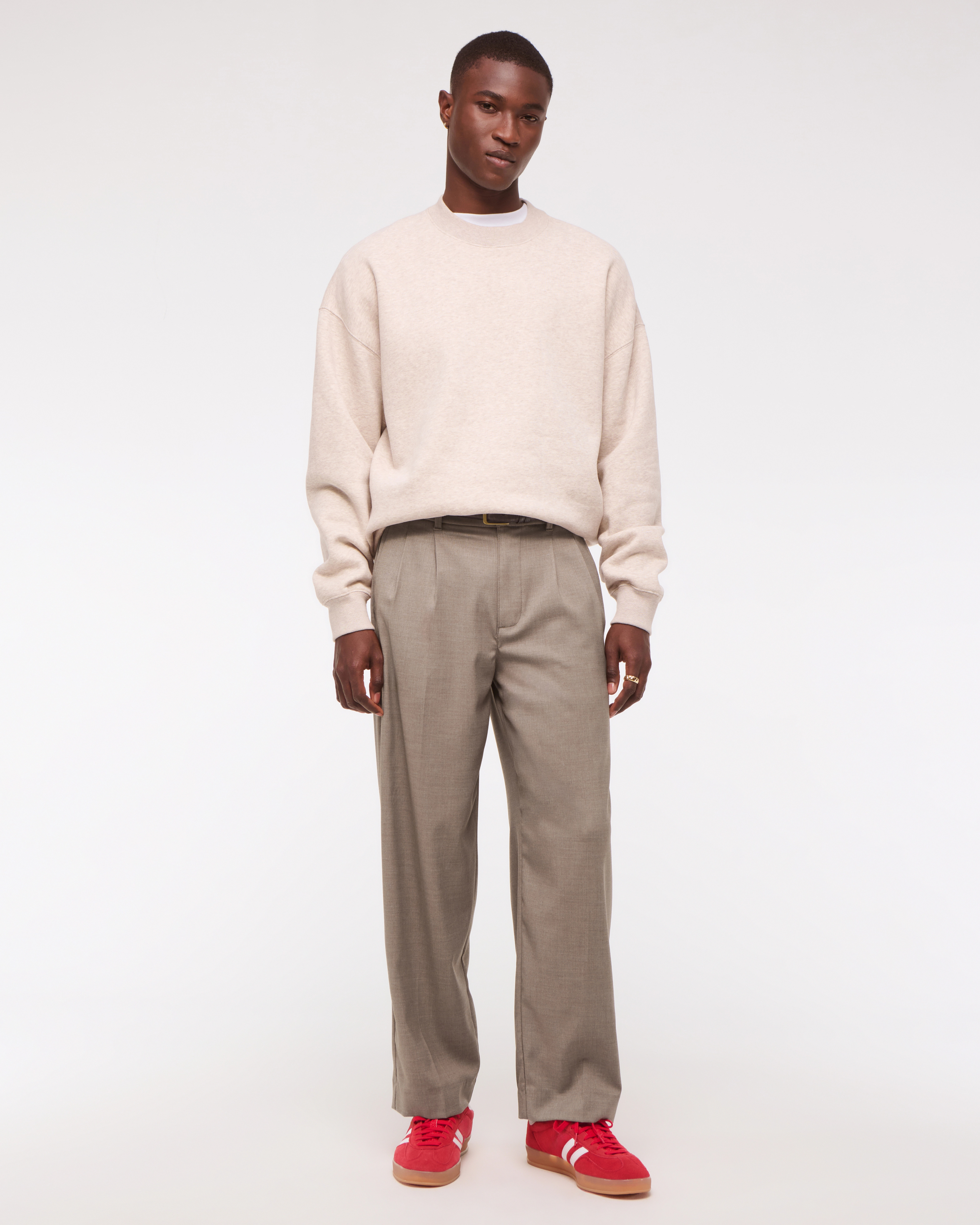 Pleated Baggy Trouser | Abercrombie & Fitch (UK & DE)