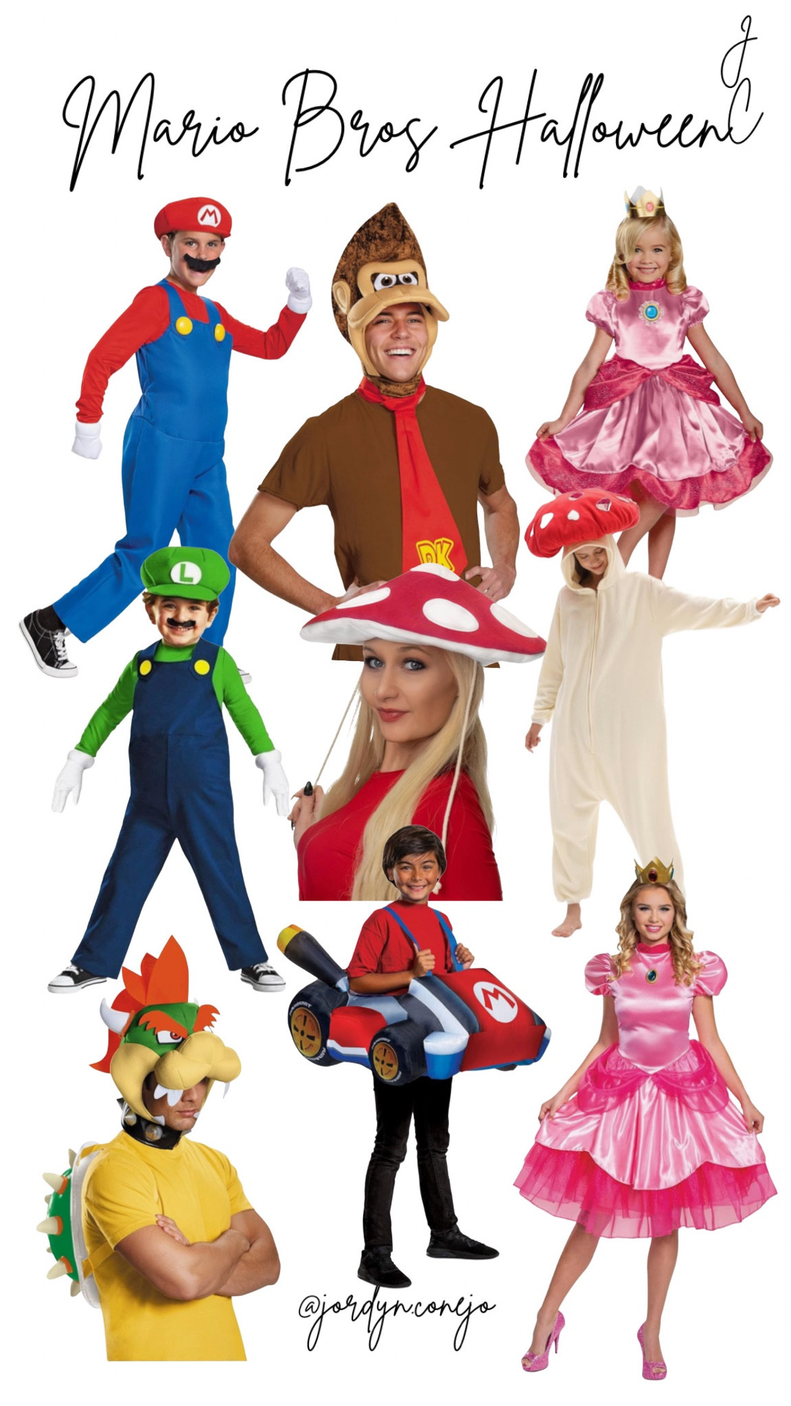 Mario Brothers Costumes- Halloween 2024- Halloween Costumes- Family Costume Idea- Princess Peach- Mario- Luigi- DonkeyKong- Bowser- Mushroom- Mario Kart Costume- Womens Costume- Mens Costume- Kids Costume- Toddler Halloween Costumes- Matching Family Costumes- Themed Halloween- Halloween Party- 

#LTKHalloween #LTKParties #LTKKids