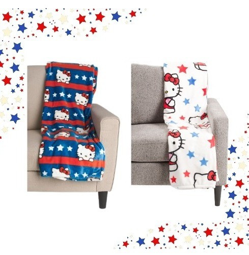 Hello Kitty 4th July Throw Blankets 

#LTKSeasonal #LTKHome #LTKU