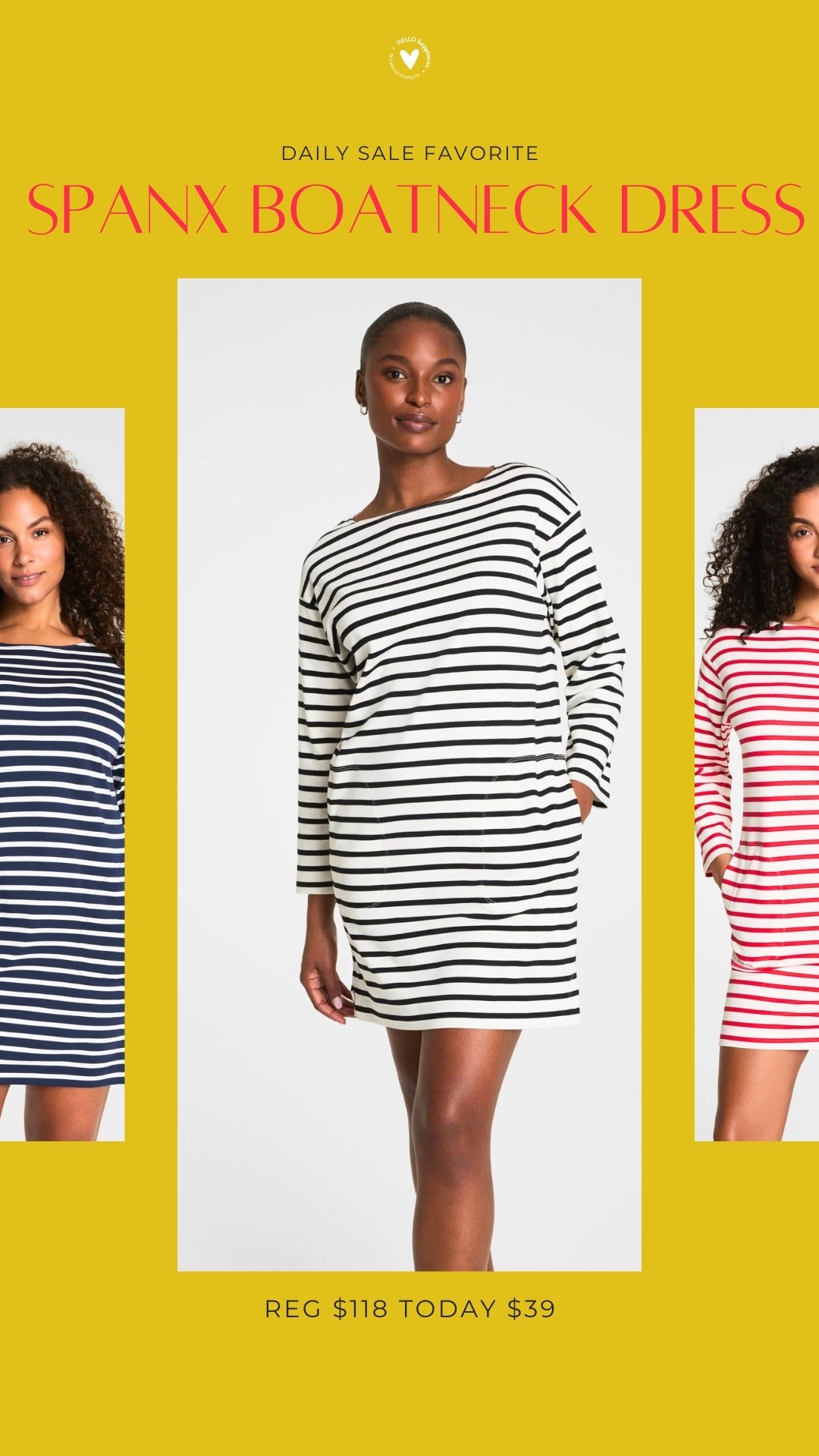 daily sale fav | spanx boatneck dress 

#LTKSaleAlert #LTKActive #LTKOver40