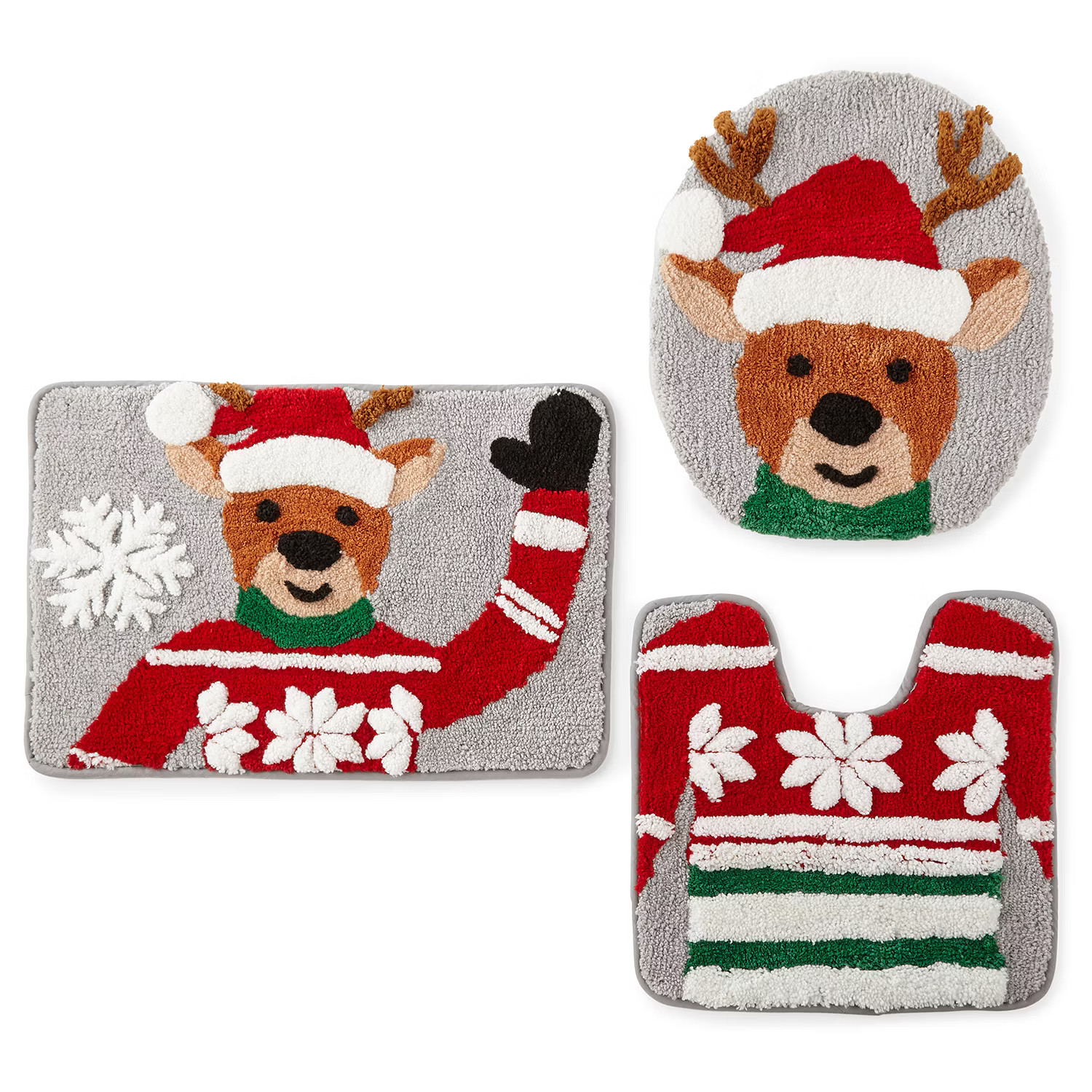 Avanti Reindeer 3-pc. Bath Rug Set | JCPenney