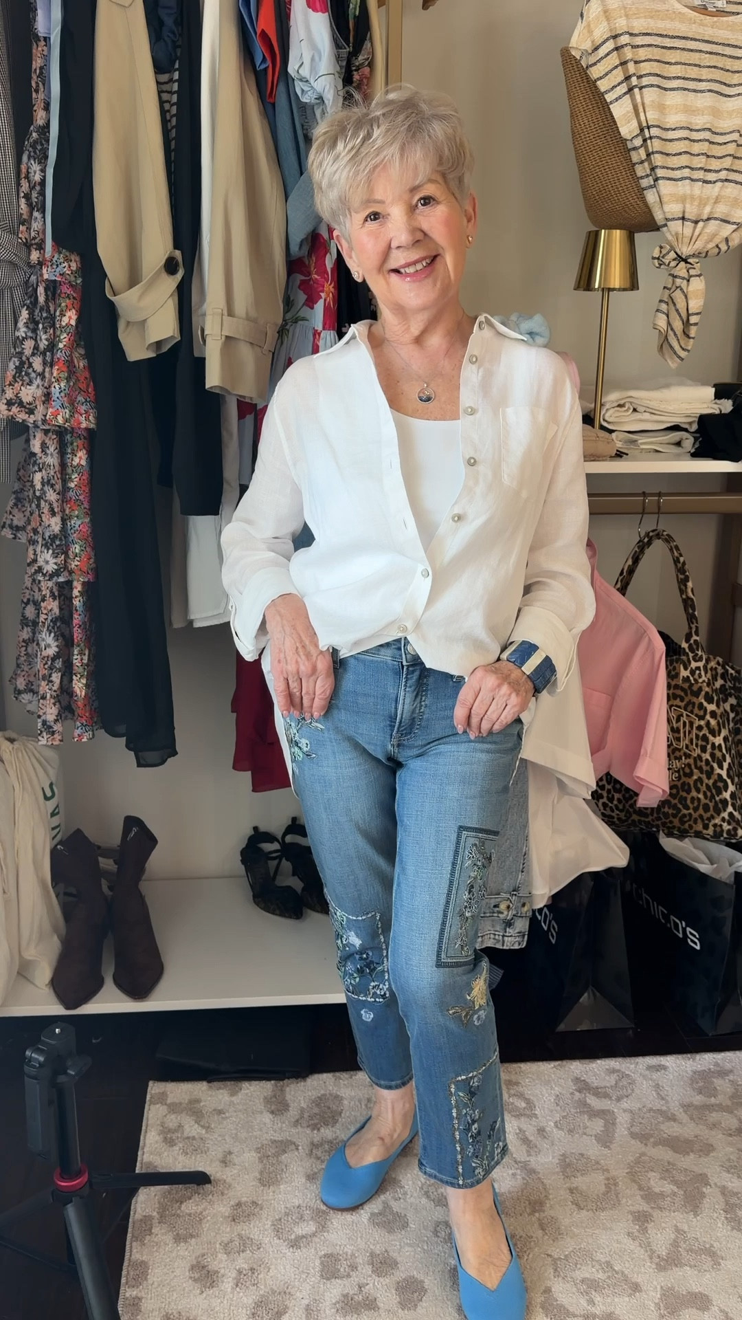 Mimi is so cute in Chicos  

#LTKmomlife #LTKdayinmylife #LTKootd