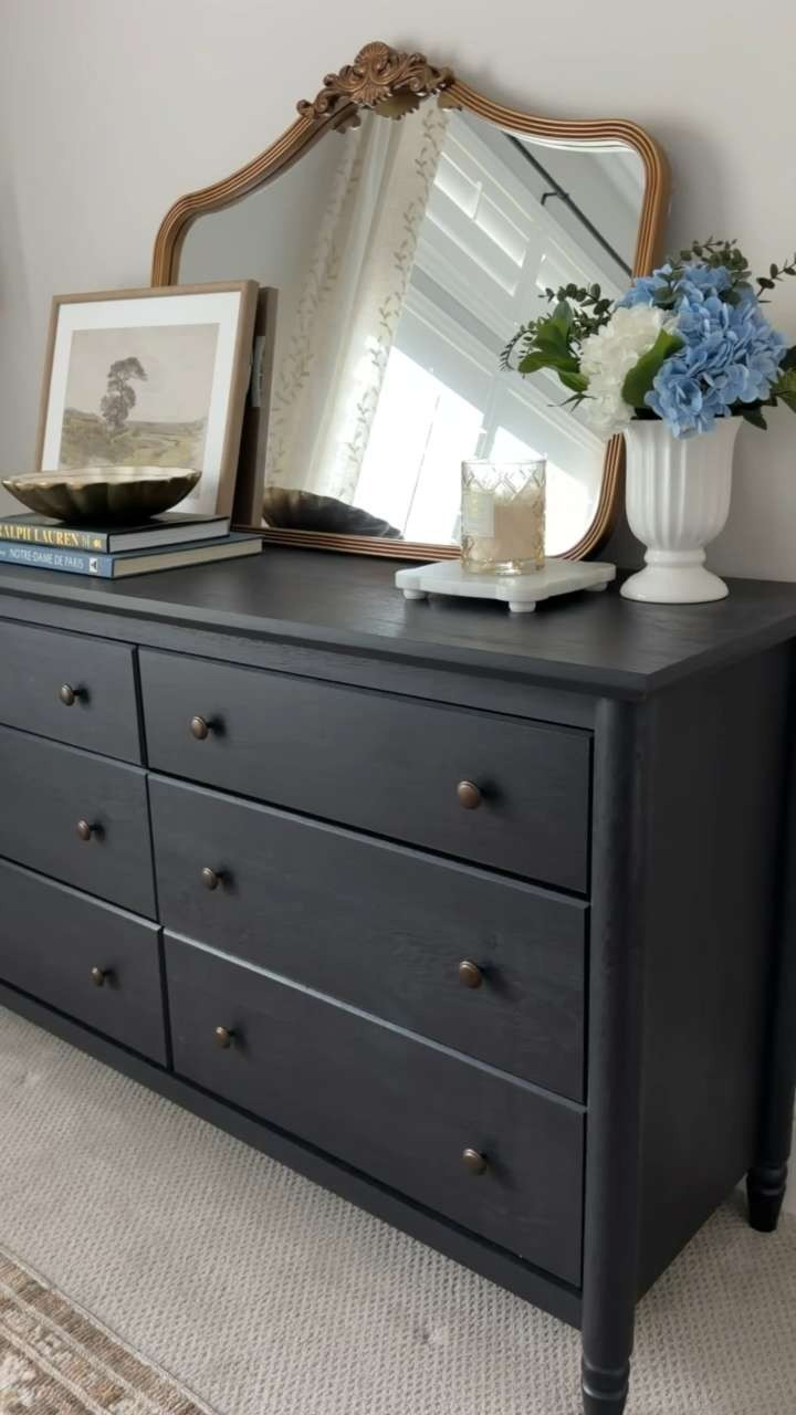 Our Monroe dresser is SO beautiful in the color raven... we cannot get over it!  

 #LTKSeasonal #LTKHome