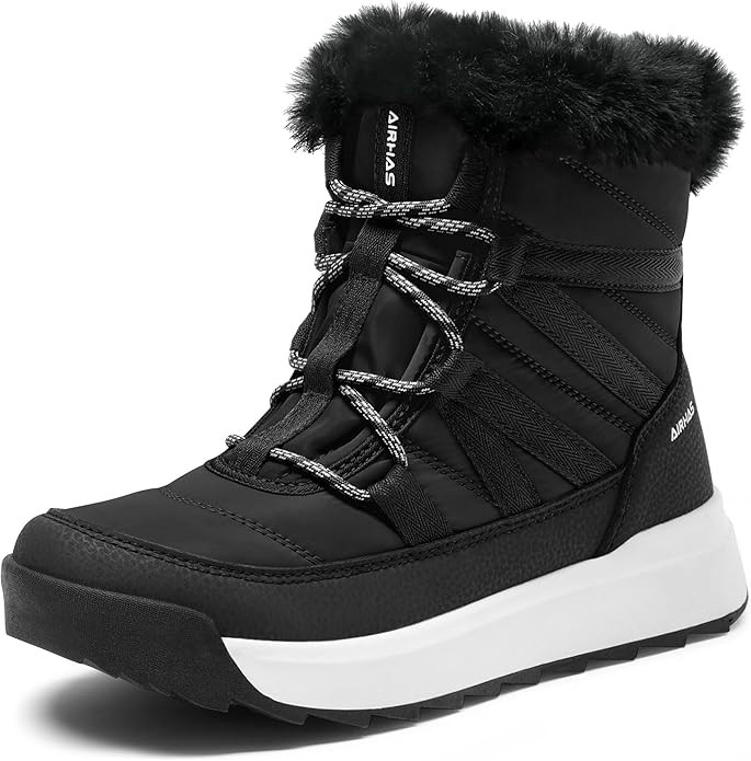 Women's Warm Snow Boots Cold Weather Winter Boots Fur Lined Comfortable Lightweight Boots | Amazon (US)
