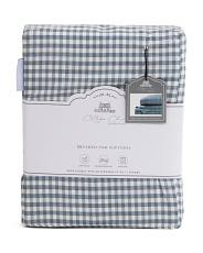 blue gingham sheet set | TJ Maxx