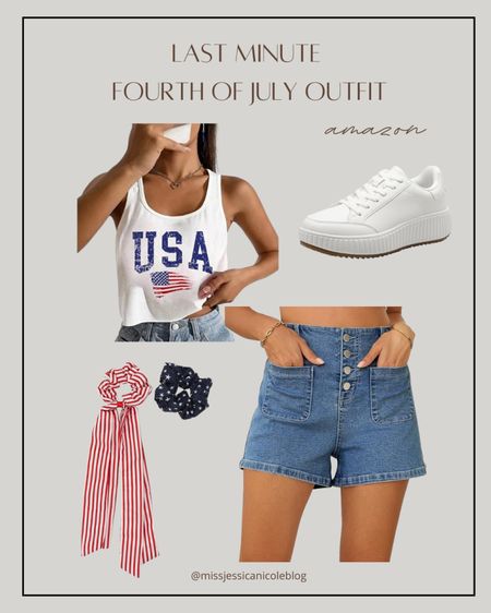 Casual 4th of July lake outfit, Amazon denim shorts, summer tank, Amazon platform sneakers 

#LTKFindsUnder50 #LTKStyleTip #LTKSummerSales