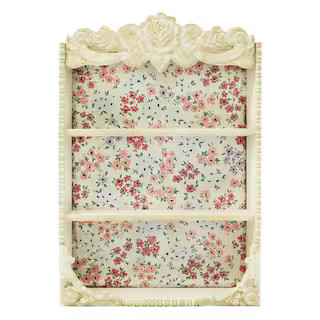 18.5" Floral 3-Shelf Wall Cubby by Ashland® | Michaels Stores