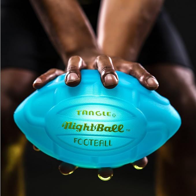 Amazon.com: Nightball Tangle Glow in The Dark Inflatable LED Football - Light up Football with Br... | Amazon (US)