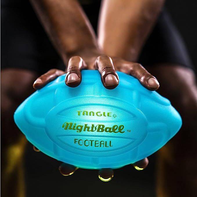 Nightball Tangle Glow in The Dark Inflatable LED Football - Light up Football with Bright LED Lig... | Amazon (US)