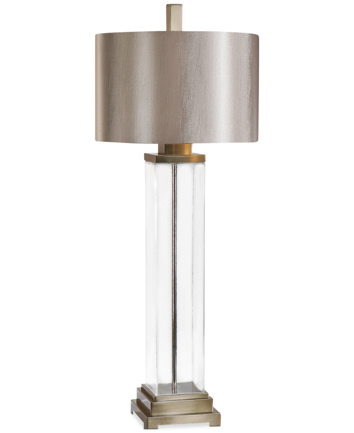 Uttermost Drustan Clear Glass Table Lamp | Macy's