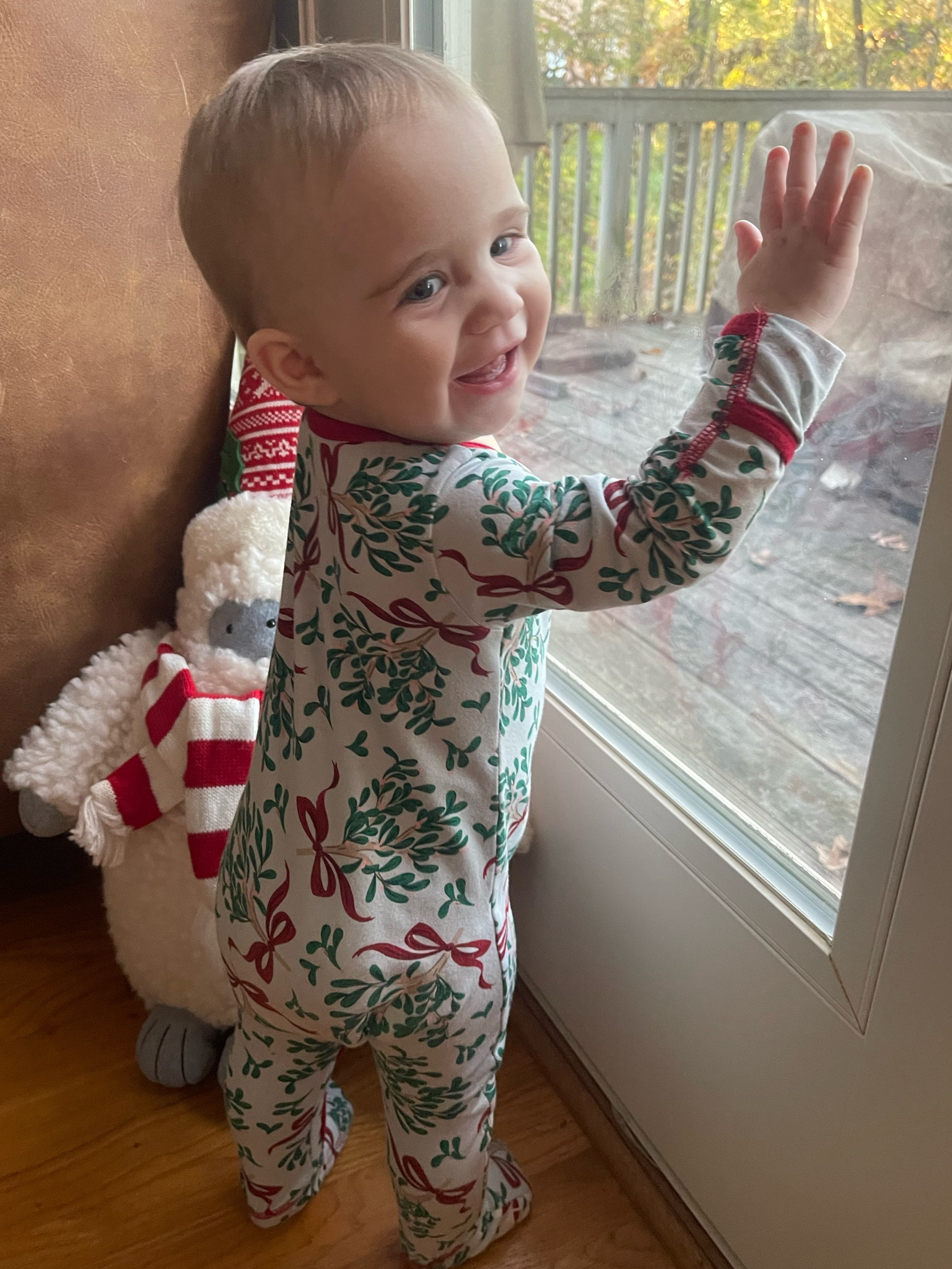 Baby girl bamboo Christmas pajamas 

#LTKFindsUnder50 #LTKHoliday #LTKBaby