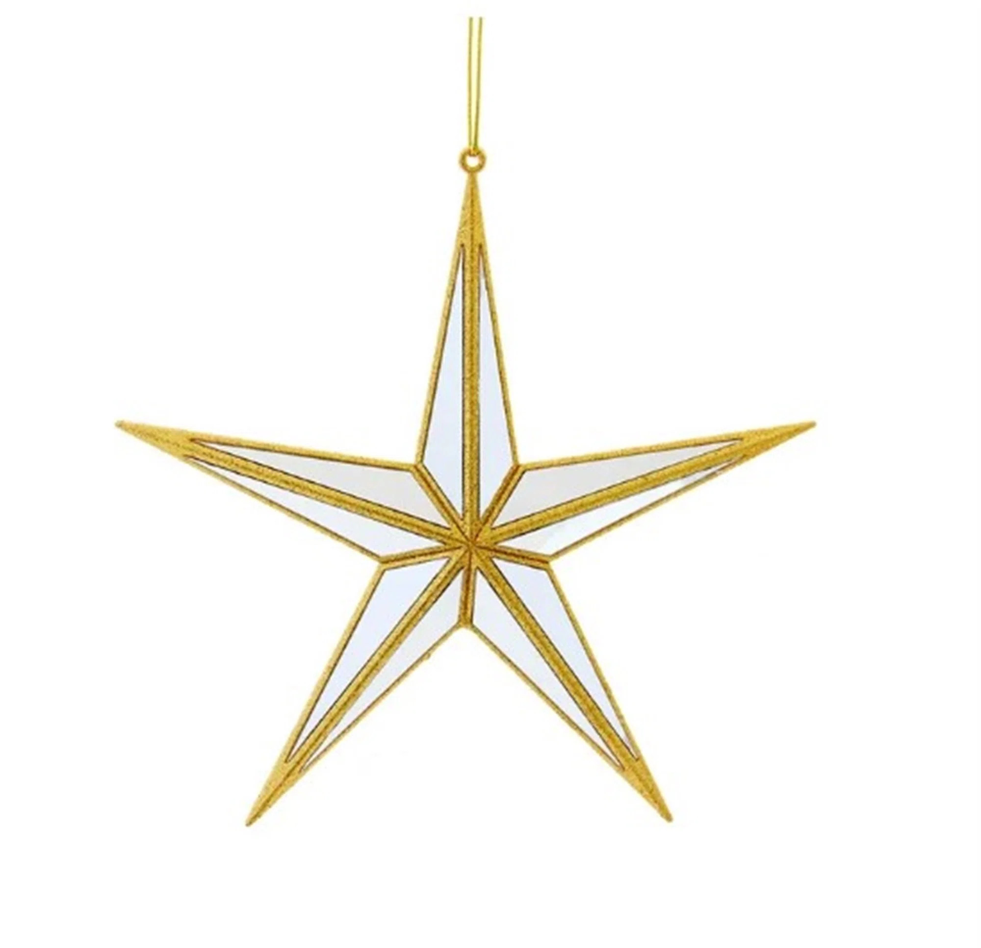 Kurt Adler Mirror Star Hanging Figurine Ornament | Wayfair | Wayfair North America