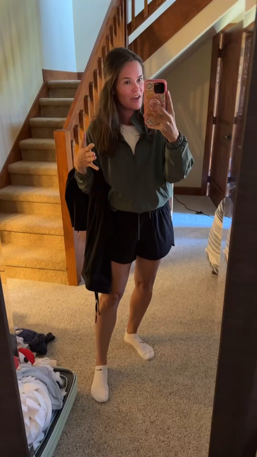 My biking ootd! Linking a similar pullover off Amazon bc mine is out of stock. But the shorts and tank are SO good from target! #targetstyle #targetfashion #amazonfashion #amazonfinds

#LTKSaleAlert #LTKActive #LTKmomlife
