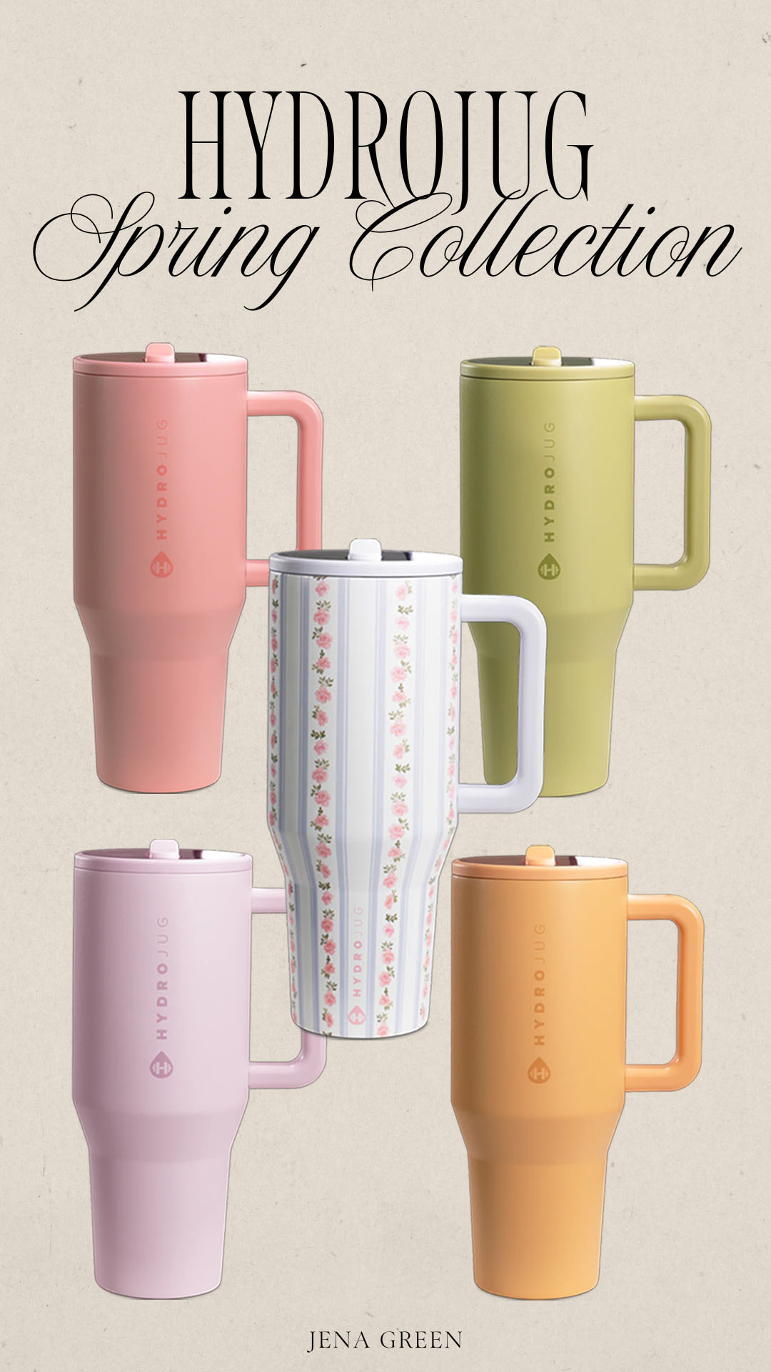 Hydrojug Spring Cups | Hydrojug Spring Collection 

 #LTKSeasonal