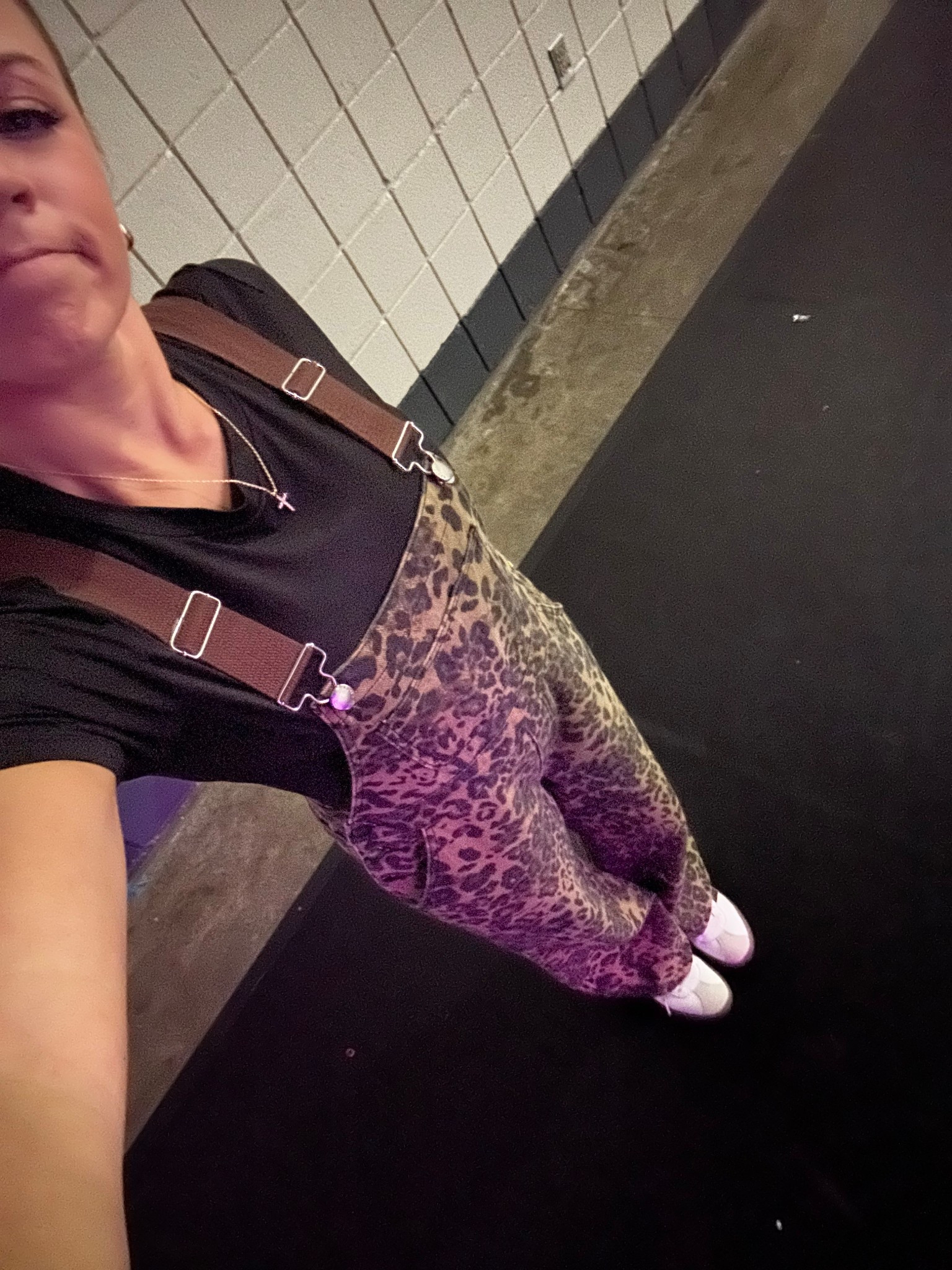 Me and overalls 🤝 #overalls #leopardprint

#LTKStyleTip #LTKPetite #LTKFindsUnder100