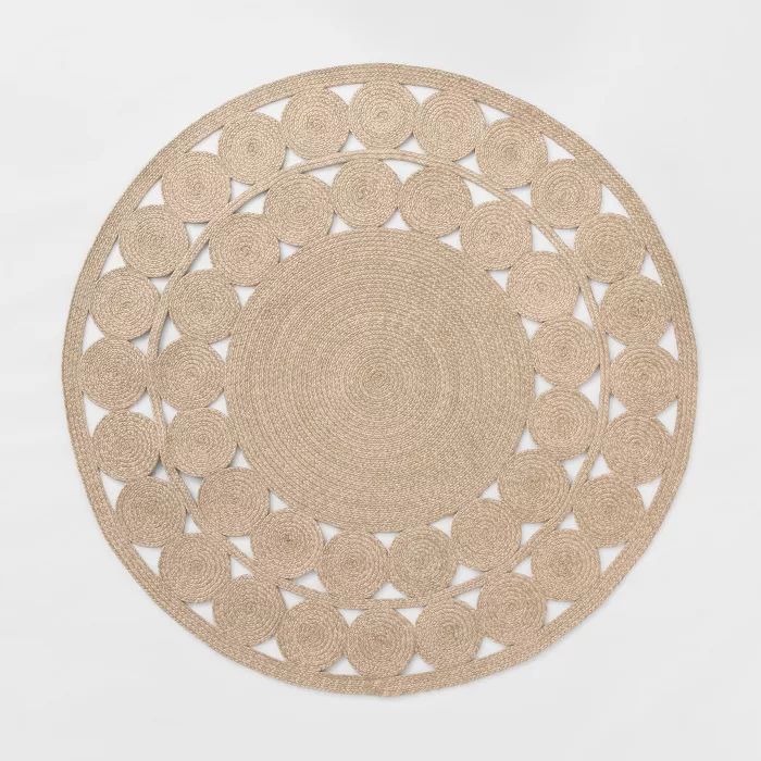 6' Round Ornate Woven Outdoor Rug - Opalhouse™ | Target