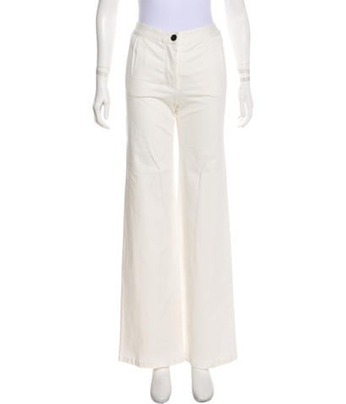 Adam by Adam Lippes Mid-Rise Lace-Up Jeans White Adam by Adam Lippes Mid-Rise Lace-Up Jeans | The RealReal