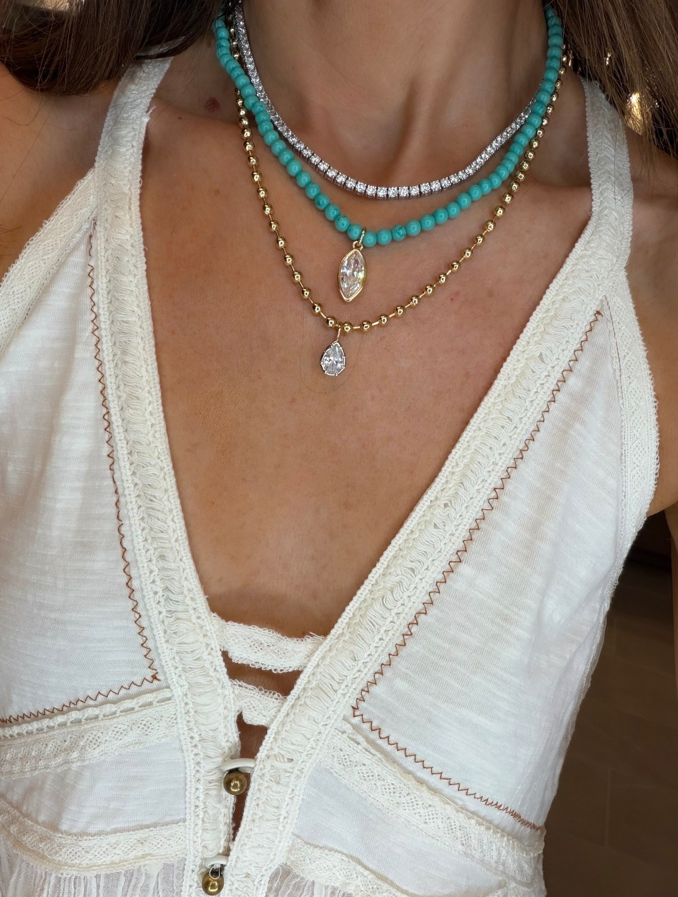 Necklace stack

#LTKootd
