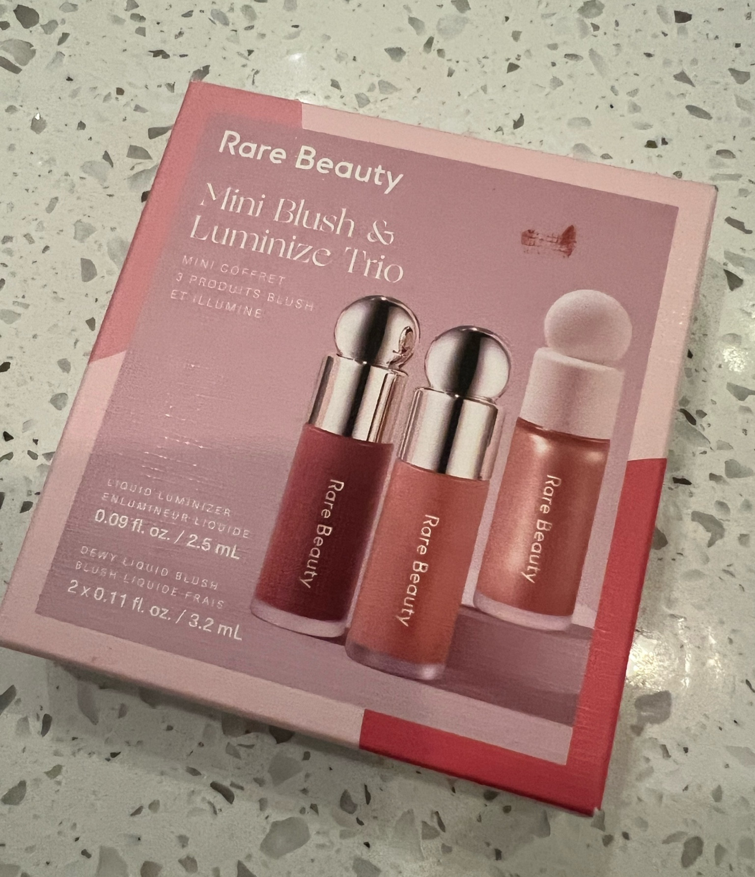 This is currently my favorite blush and highlight combo, so I had to get a backup before this special edition is gone! Rare Beauty Mini Blush & Luminize Trio. The blush colors are Virtue & Beloved and the highlight color is Enliven.  I wish they would make the limited edition colors permanent - I would definitely buy the full size. 

#LTKBeauty #LTKFindsUnder100 #LTKSeasonal