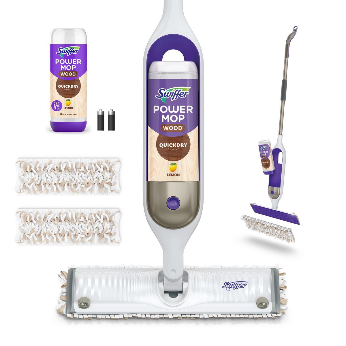 Swiffer Power Mop Wood Mop Kit for Wood Floor Cleaning | Target