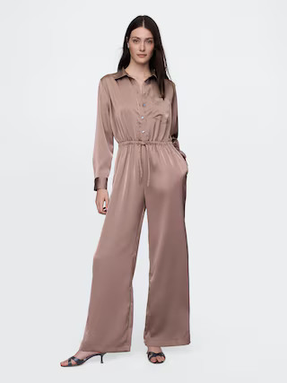 Recycled Satin Jumpsuit | Gap (US)