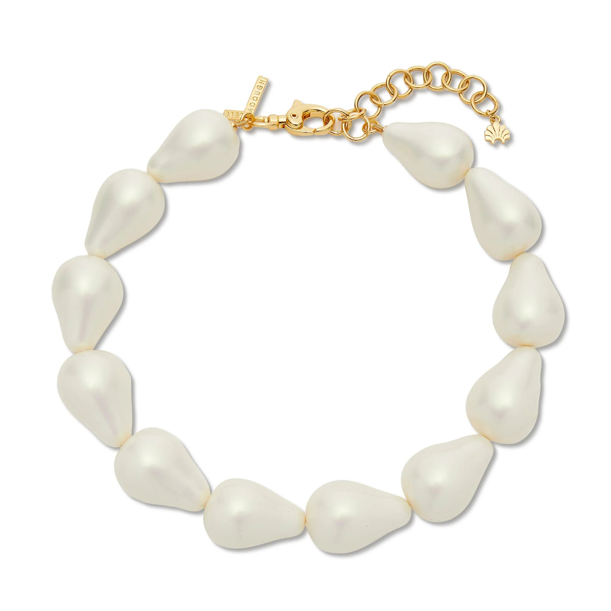 HOLOGRAPHIC PEARL WILMA PEARL NECKLACE | LELE SADOUGHI