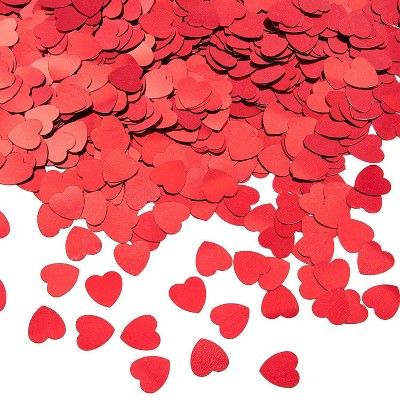 Bright Creations Heart Confetti for Valentine's Party Decorations Party Favors (Red, 0.5 x 0.5 in... | Target