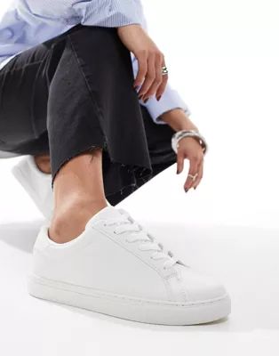 ASOS DESIGN Drama sneakers in white | ASOS (Global)