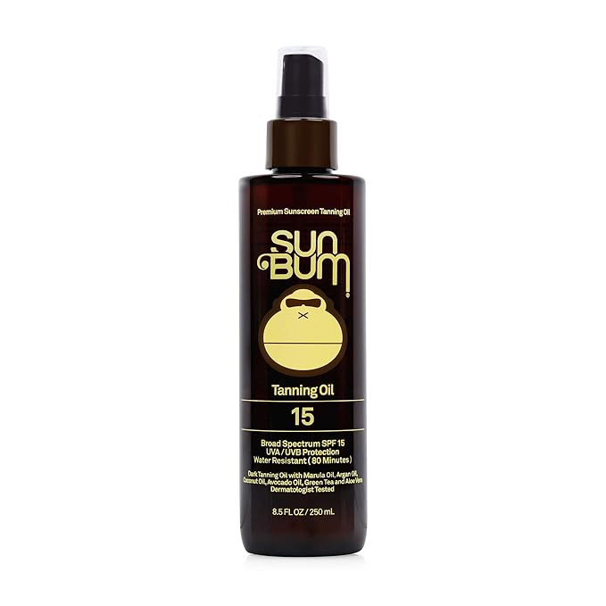 Sun Bum SPF 15 Moisturizing Tanning Oil | Broad Spectrum UVA/UVB Protection | Coconut Oil, Aloe V... | Amazon (US)