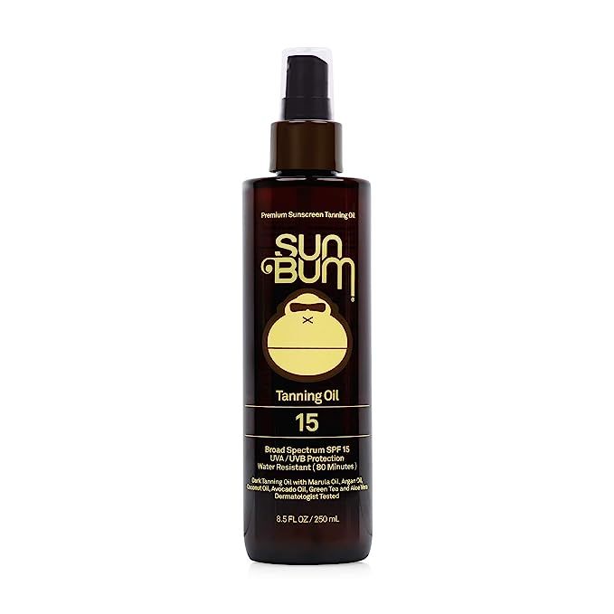 Sun Bum SPF 15 Moisturizing Tanning Oil | Broad Spectrum UVA/UVB Protection | Coconut Oil, Aloe V... | Amazon (US)