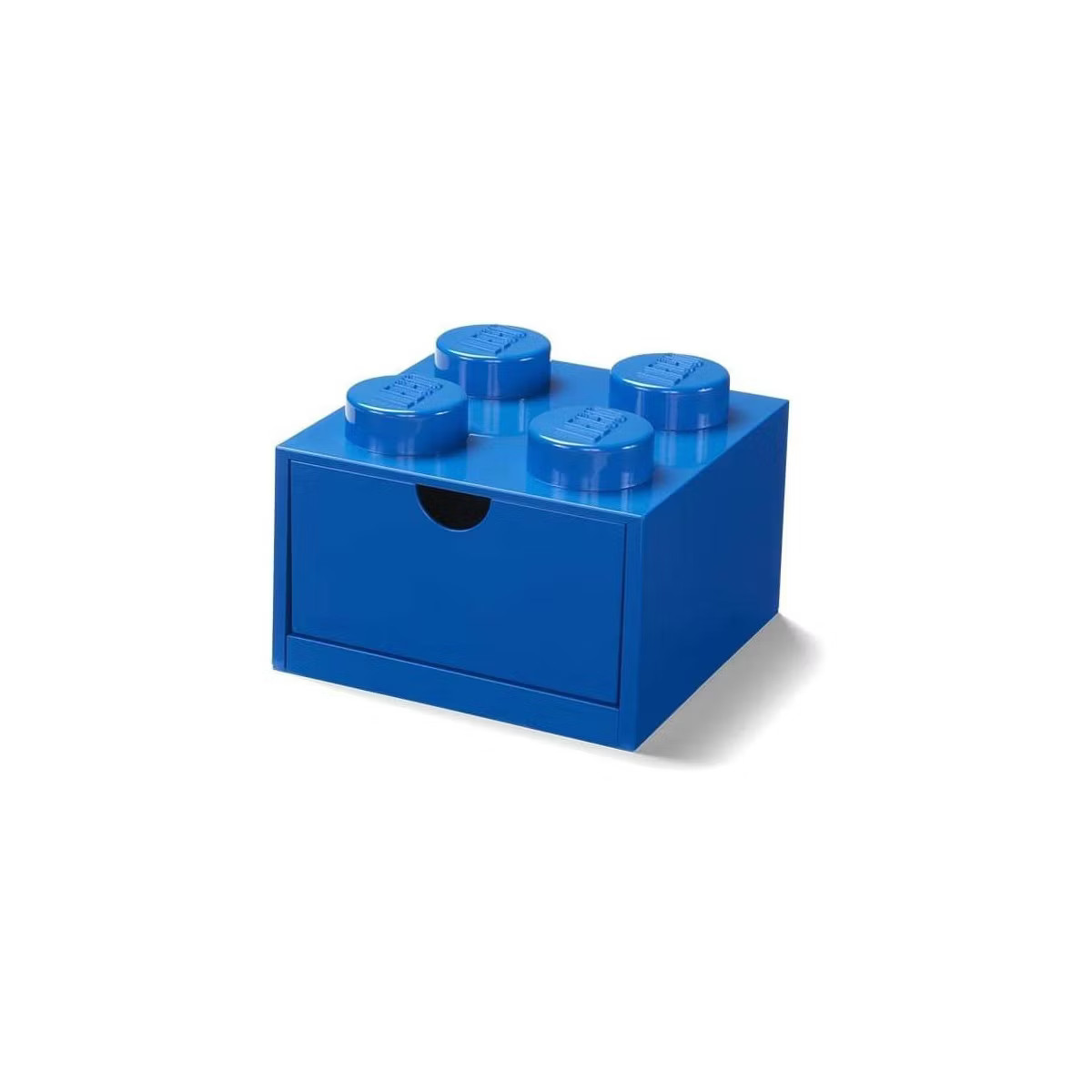 Room Copenhagen LEGO Desk Drawer 4 Knobs Stackable Storage Box | Blue | Target