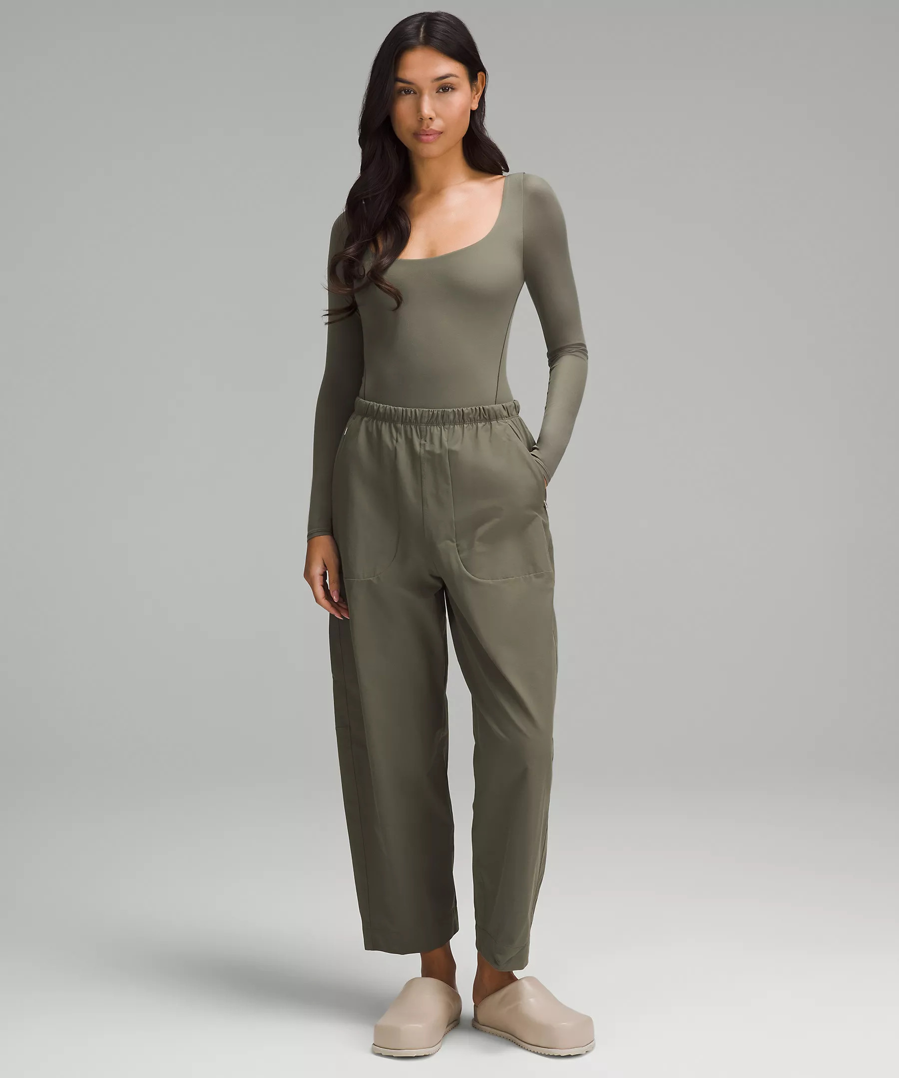 Wundermost Ultra-Soft Nulu Square-Neck Long-Sleeve Bodysuit | Lululemon (US)