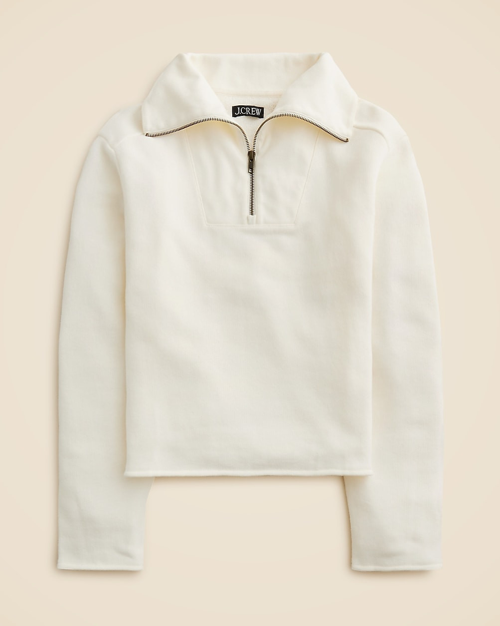 Heritage terry quarter-zip sweatshirt | J. Crew US