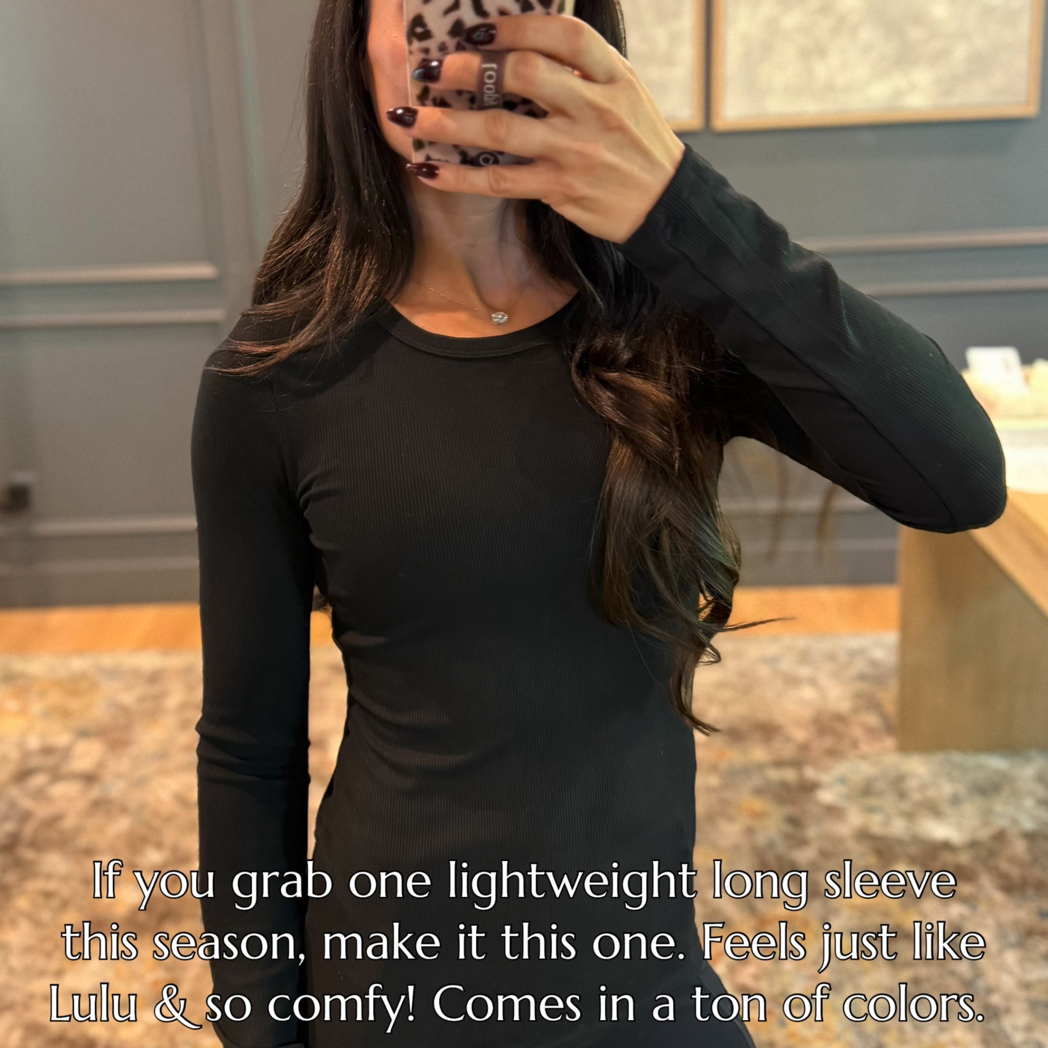 Welp, this is definitely going to be on repeat during the colder months this year and next. This would be great to layer with a vest or pair with your favorite leggings. 

Lightweight long sleeve-Amazon find-look for less-feels like Lulu-
Best long sleeve top for fall

#LTKStyleTip #LTKSeasonal #LTKActive
