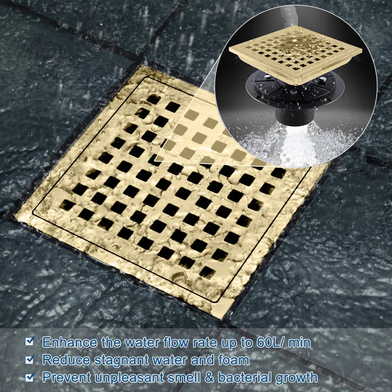NVFD106BG Tile-In Shower Drain | Wayfair North America