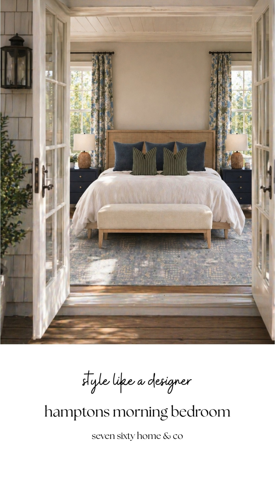 A bedroom should feel like a retreat, and this one gets it right. Light-filled, softly layered, and balanced with warm wood and neutral textures. This Hamptons-inspired bedroom is perfect for creating a calm, welcoming space that feels finished. 

 

#LTKHome