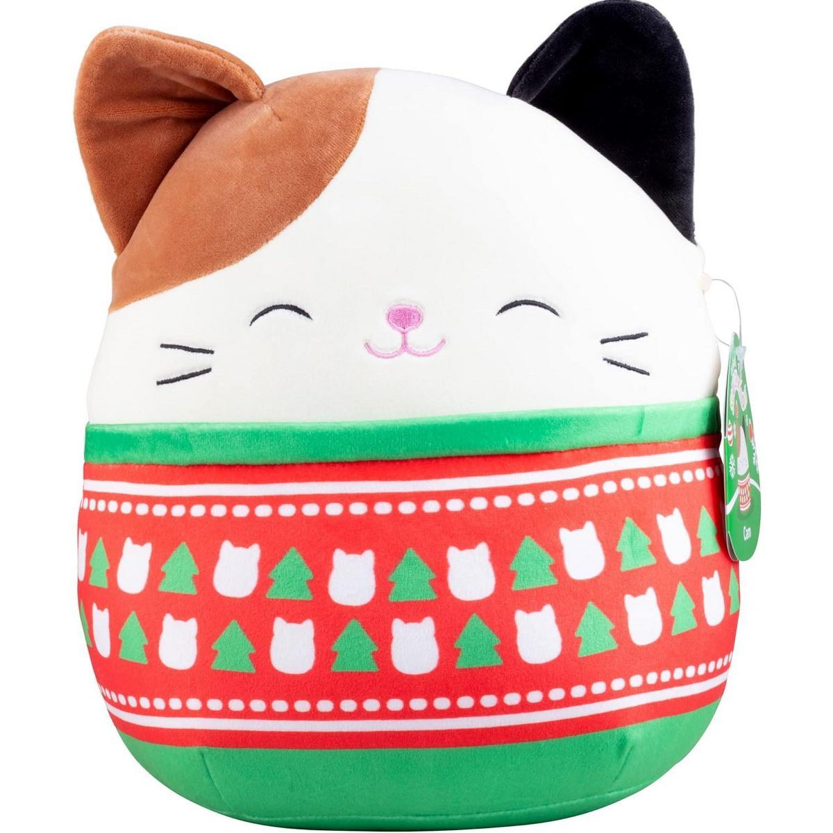 Squishmallow New 10" Cam The Cat - Official Kellytoy Christmas Plush - Cute and Soft Kitty Stuffe... | Target