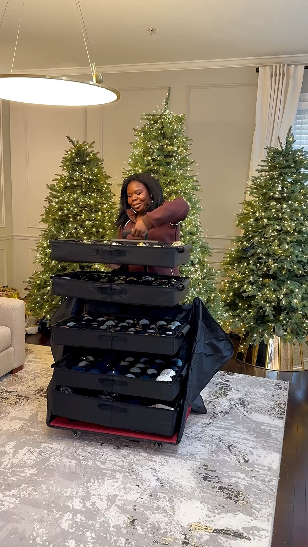 Better late than never 😅 Three trees down and everything finally packed away. Flip trees made takedown easy, and the @Balsamhill storage chests honestly made the whole process smoother

#LTKHome #LTKSaleAlert #LTKdayinmylife