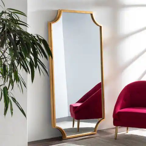 Gilded Scalloped Mirror | Bed Bath & Beyond