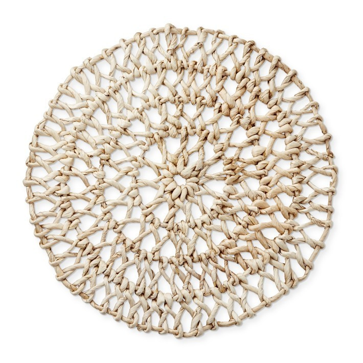Abaca Charger | Williams-Sonoma