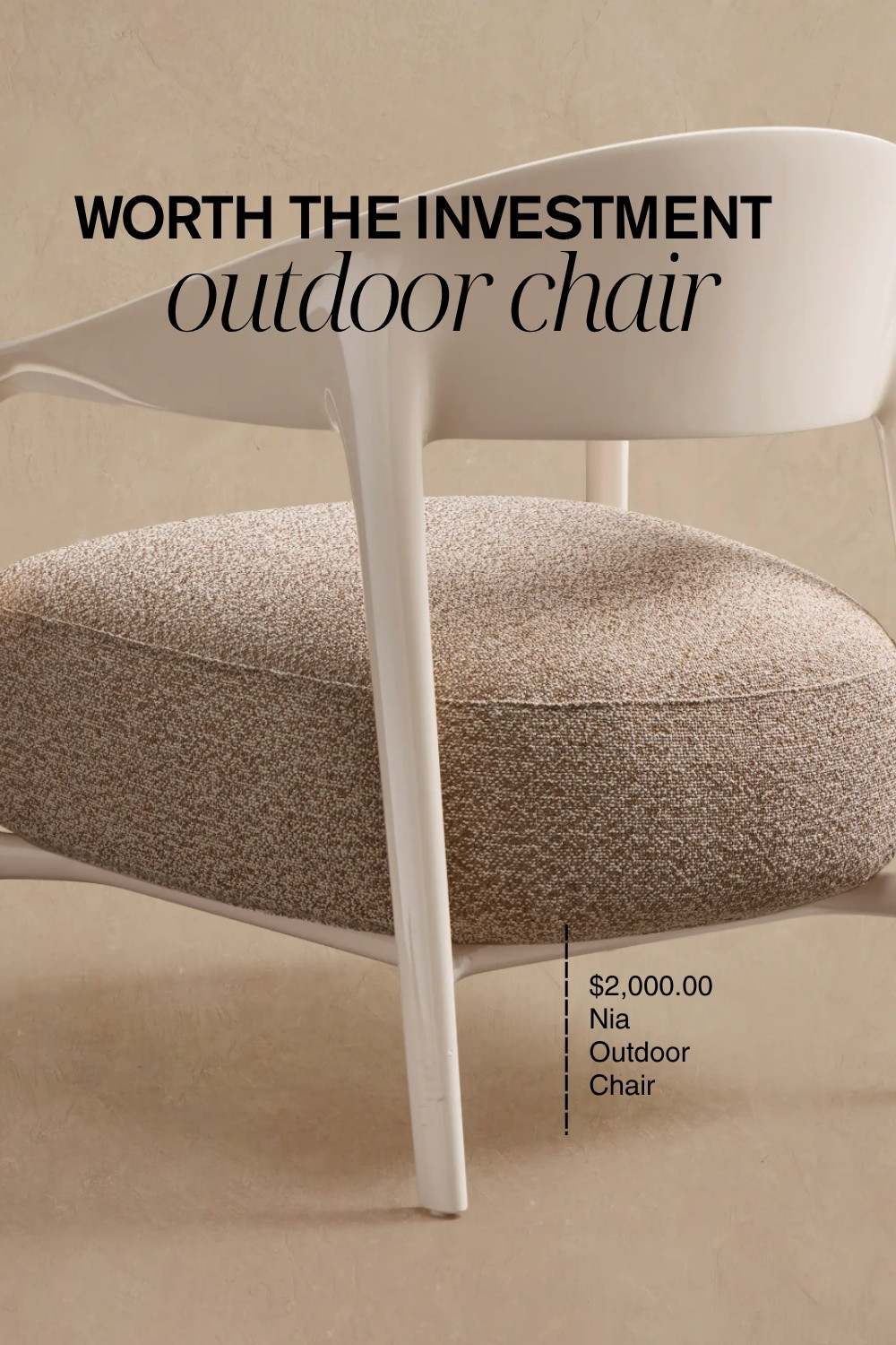 Worth the investment: a chair you don’t have to think about.
It looks good, holds up, and keeps your outdoor space feeling pulled together.
Shop the look.

#WorthTheInvestment #OutdoorEdit #UnclutteredHome #DesignThatWorks #MadeByPatchi 

 