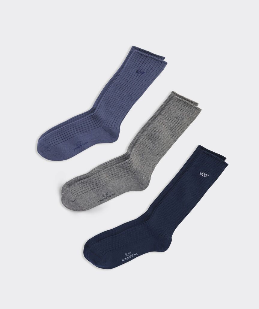 Cotton 3-Pack Socks | vineyard vines