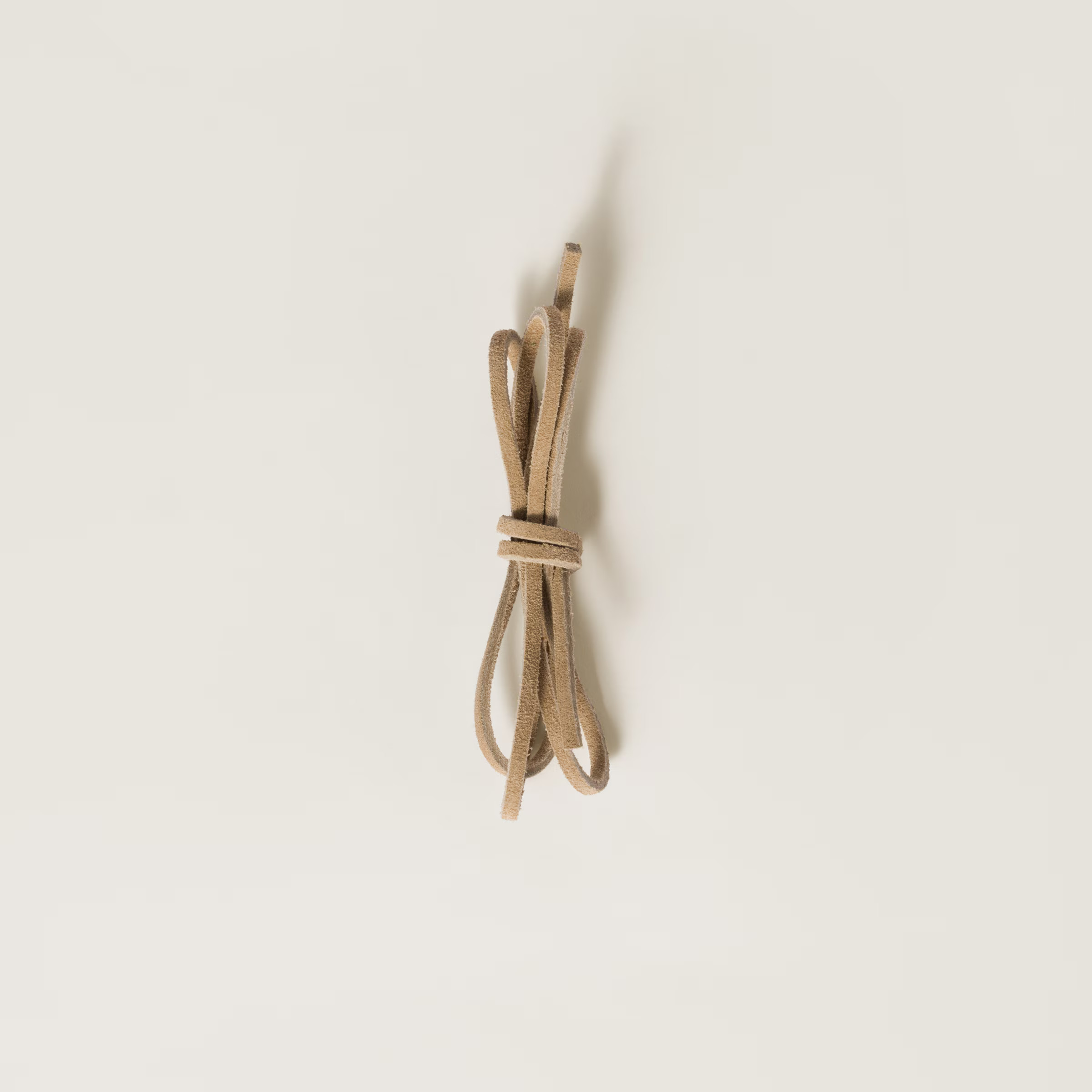 Ecru Colored Leather Laces | Miu Miu | Miu Miu UK