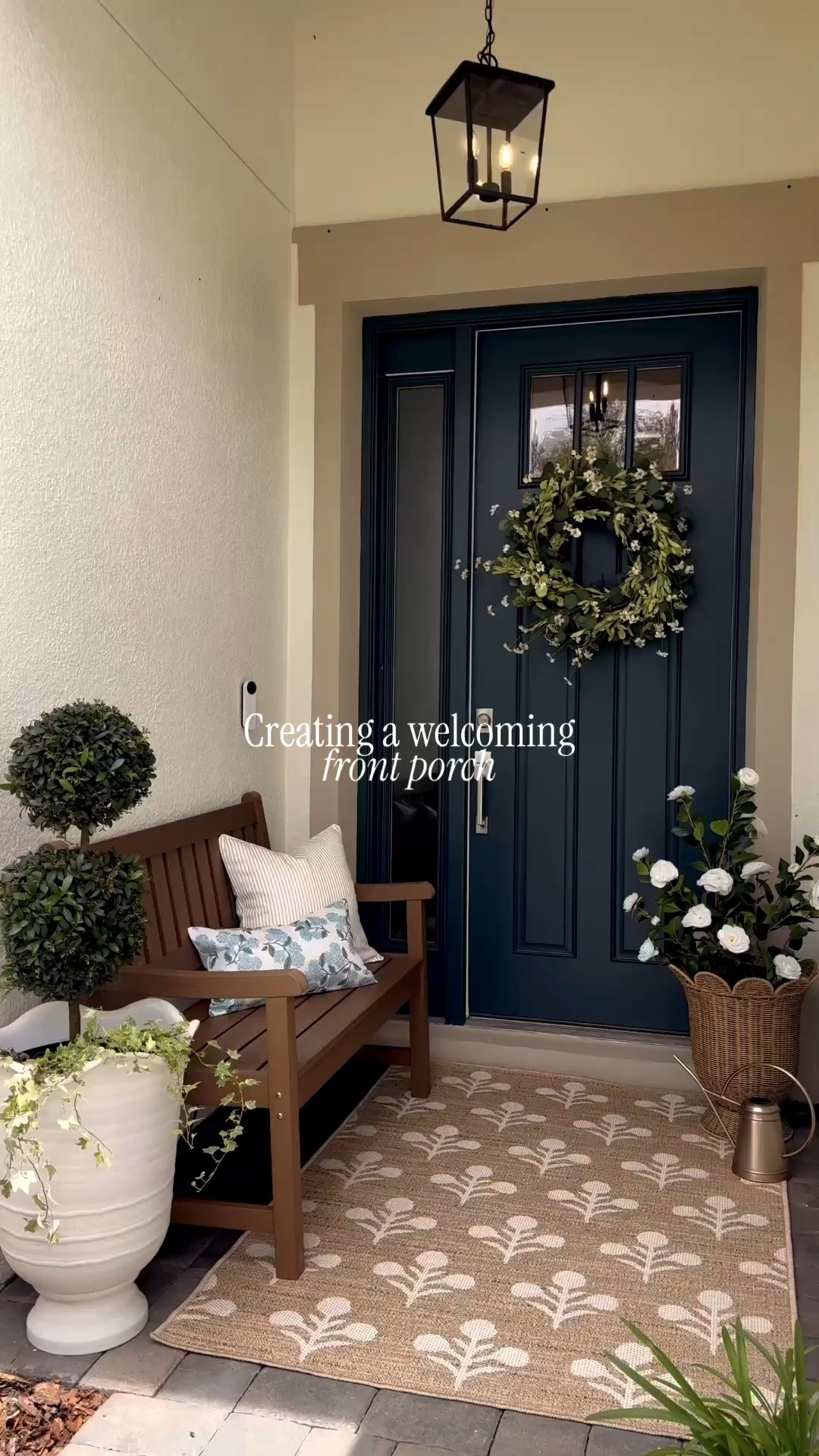#ad I really wanted to create a small sitting area where I could relax while Mila plays outside with the neighbors and make the porch feel a little more welcoming at the same time. 

Even though our porch is on the smaller side, switching up the layout made such a big difference and made it feel so much more functional for our family. I added a few beautiful finds from @wayfair that completely transformed the space without needing a major makeover.

I truly believe even the smallest spaces can feel beautiful and inviting. After all, your front porch is the first thing guests see when they come over and the first space welcoming you back home every day. 

If you see anything you love, comment PORCH and I’ll send you the links! 🫶🏽

#wayfair #wayfairpartner #wishyouwerehere #outdoor