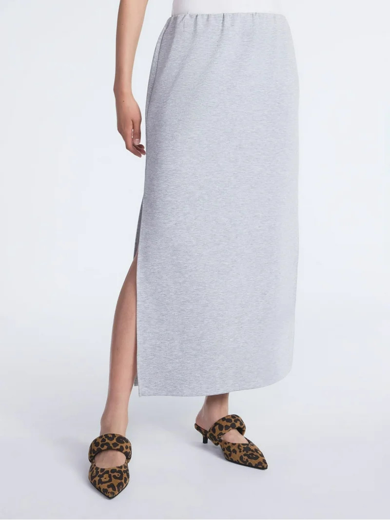Scoop Women's and Women's Plus New Scubaknit Column Maxi Skirt, Sizes XS-4X - Walmart.com | Walmart (US)